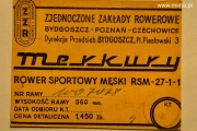 Rower ZZR Merkury